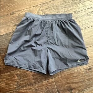 NIKE grey running shorts
